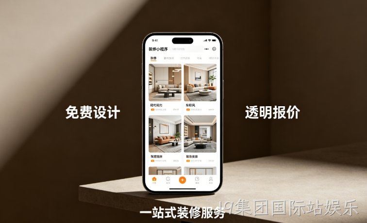 J9集团国际站娱乐装修服务平台小程序开发案例｜家装工装一站式平台定制落地详解